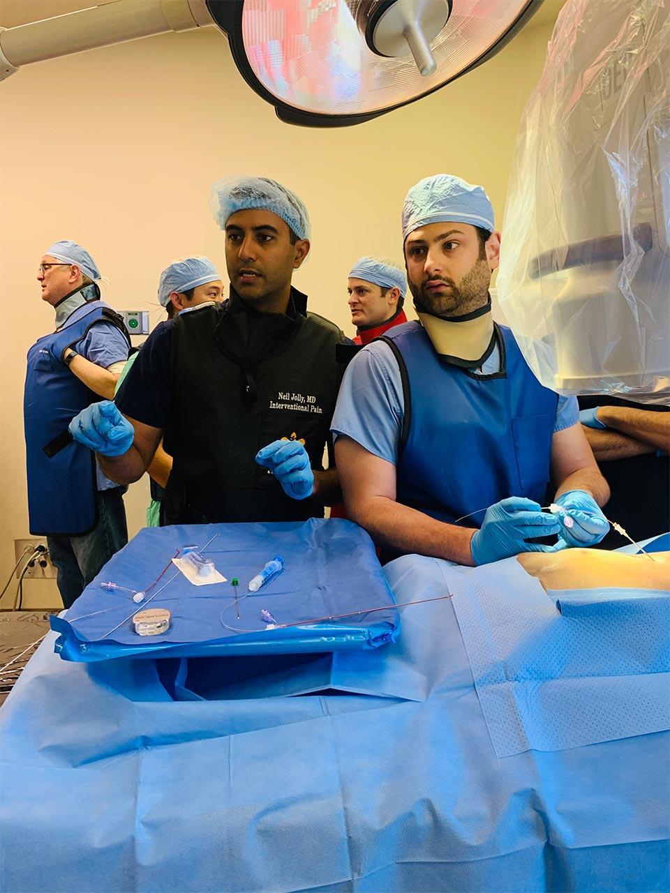 Dorsal Root Ganglion Therapy Training Session