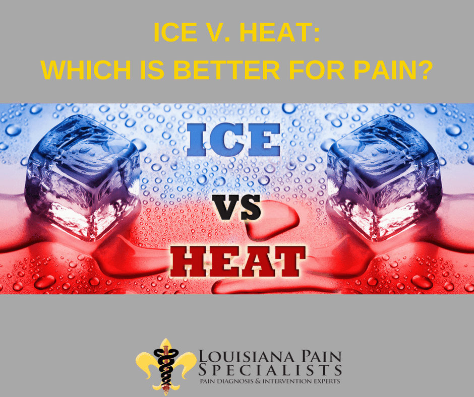 Ice V. Heat: Which Is Better For Pain?