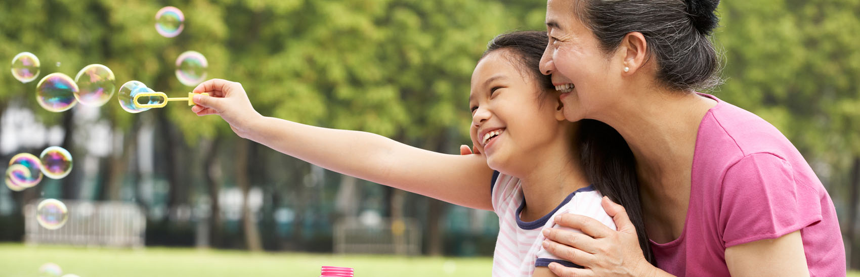 A mother and daughter bonding while living pain-free and hopeful.